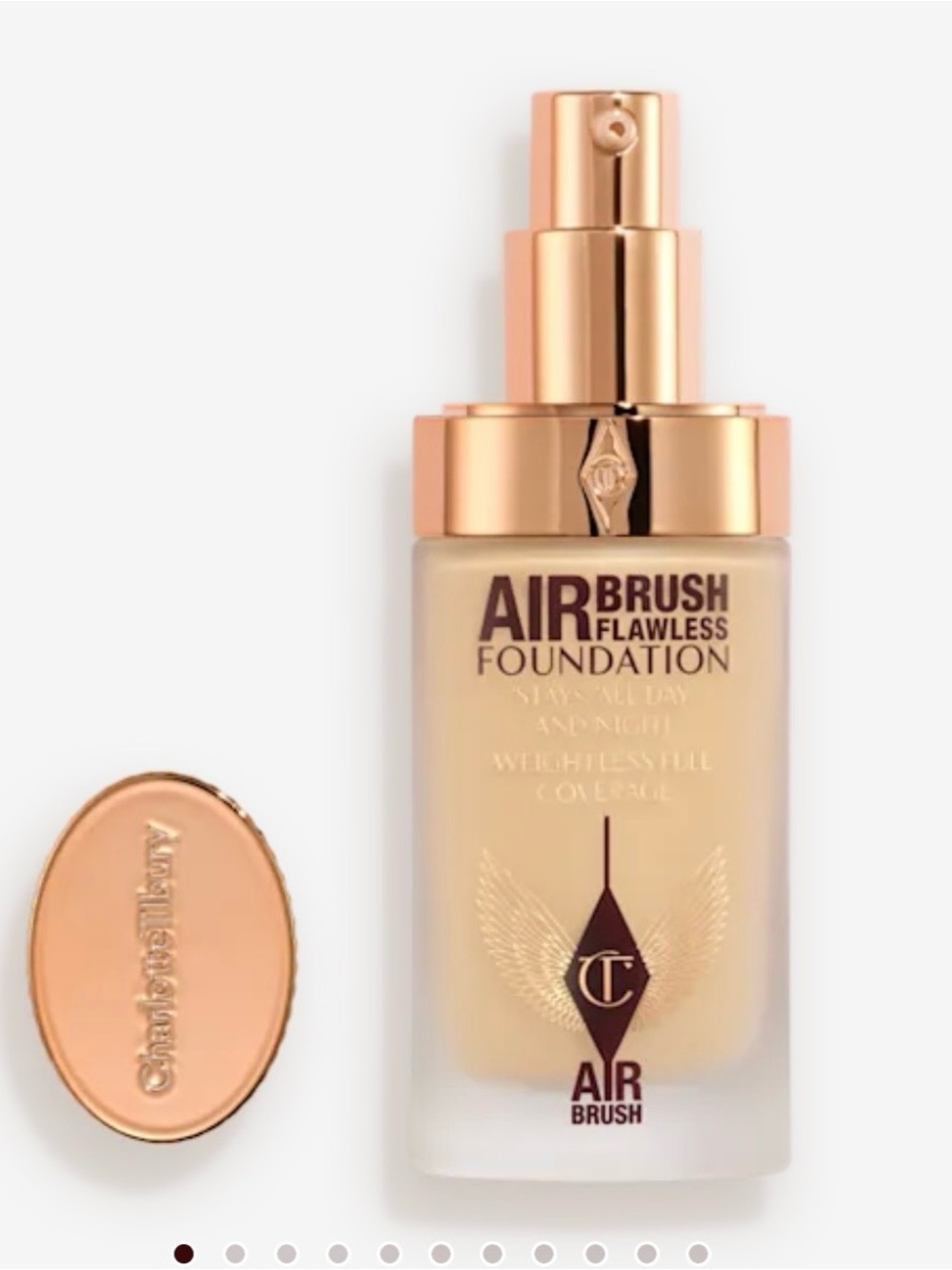 NEW CHARLOTTE TILBURY Airbrush Flawless Foundation - 5 Neutral